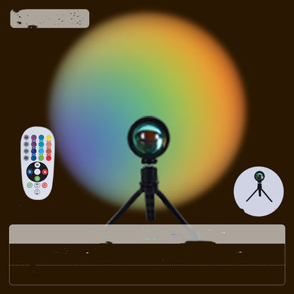 Sunset Lamp – Ambiance LED RGB Relaxante & Moderne